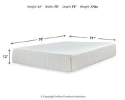 Chime 12 Inch Memory Foam Mattress in a Box - Theo's Factory Direct Mattress & Furniture (Columbus, OH)