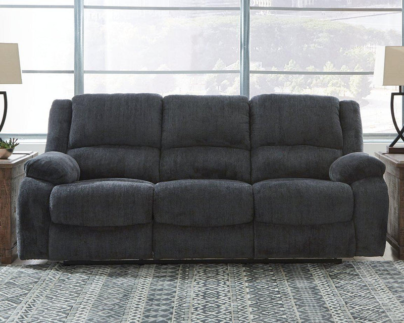 Draycoll Reclining Sofa - Theo's Factory Direct Mattress & Furniture (Columbus, OH)