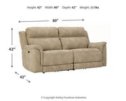 Next-Gen DuraPella Power Reclining Sofa - Theo's Factory Direct Mattress & Furniture (Columbus, OH)
