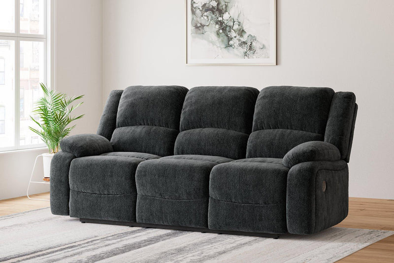 Draycoll Power Reclining Sofa - Theo's Factory Direct Mattress & Furniture (Columbus, OH)