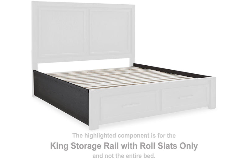 Foyland Panel Storage Bed - Theo's Factory Direct Mattress & Furniture (Columbus, OH)