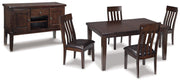 Haddigan Dining Set - Theo's Factory Direct Mattress & Furniture (Columbus, OH)