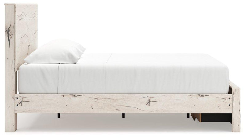 Lawroy Panel Storage Bed - Theo's Factory Direct Mattress & Furniture (Columbus, OH)