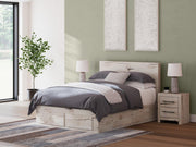 Lawroy Panel Storage Bed - Theo's Factory Direct Mattress & Furniture (Columbus, OH)
