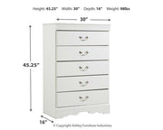 Anarasia Chest of Drawers - Theo's Factory Direct Mattress & Furniture (Columbus, OH)