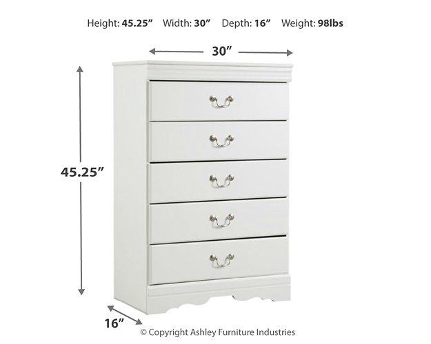 Anarasia Chest of Drawers - Theo's Factory Direct Mattress & Furniture (Columbus, OH)