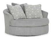 Casselbury Oversized Swivel Accent Chair - Theo's Factory Direct Mattress & Furniture (Columbus, OH)