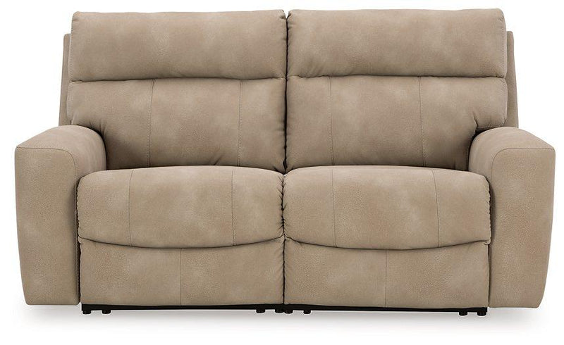 Next-Gen DuraPella Power Reclining Sectional Loveseat - Theo's Factory Direct Mattress & Furniture (Columbus, OH)