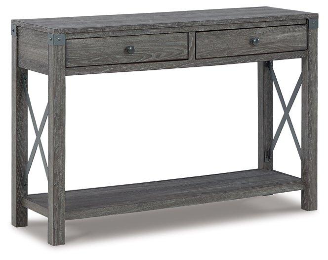 Freedan Sofa/Console Table - Theo's Factory Direct Mattress & Furniture (Columbus, OH)