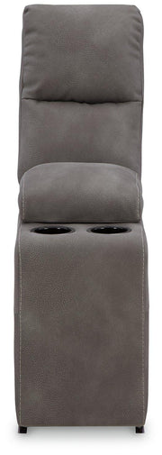 Next-Gen DuraPella Power Reclining Sectional Loveseat with Console - Theo's Factory Direct Mattress & Furniture (Columbus, OH)