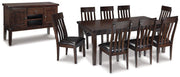 Haddigan Dining Set - Theo's Factory Direct Mattress & Furniture (Columbus, OH)