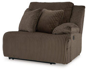 Top Tier Reclining Sectional with Chaise - Theo's Factory Direct Mattress & Furniture (Columbus, OH)