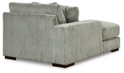 Lindyn Sectional with Double Chaise - Theo's Factory Direct Mattress & Furniture (Columbus, OH)