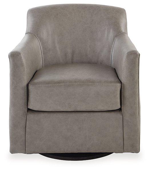 Bradney Swivel Accent Chair - Theo's Factory Direct Mattress & Furniture (Columbus, OH)