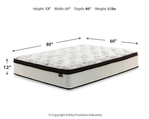 Chime 12 Inch Hybrid Mattress in a Box - Theo's Factory Direct Mattress & Furniture (Columbus, OH)