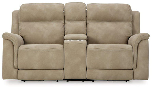 Next-Gen DuraPella Power Reclining Loveseat with Console - Theo's Factory Direct Mattress & Furniture (Columbus, OH)