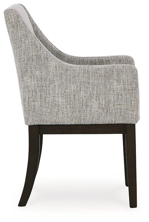 Burkhaus Dining Arm Chair - Theo's Factory Direct Mattress & Furniture (Columbus, OH)