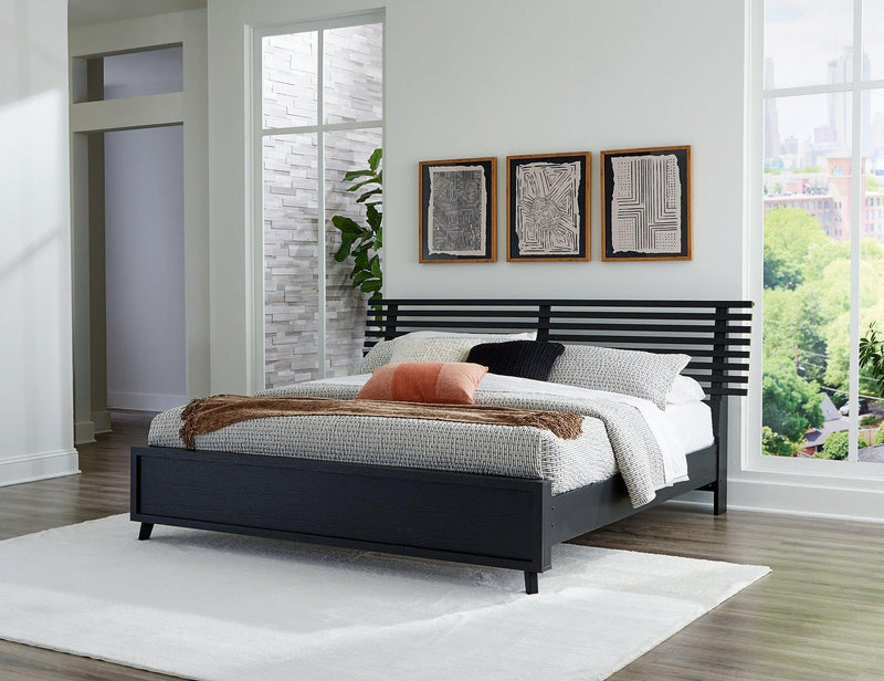 Danziar Slat Bed - Theo's Factory Direct Mattress & Furniture (Columbus, OH)