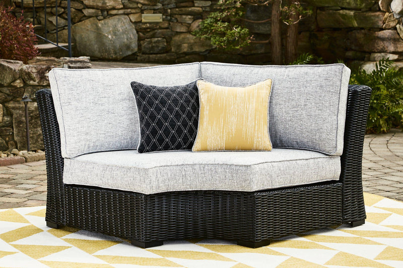 Beachcroft Outdoor Sectional - Theo's Factory Direct Mattress & Furniture (Columbus, OH)