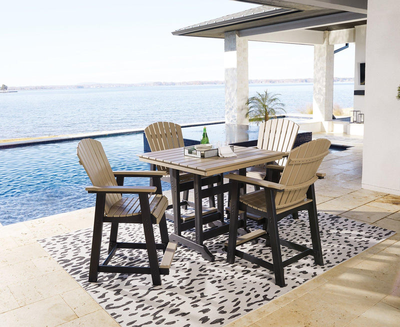 Fairen Trail Outdoor Dining Set - Theo's Factory Direct Mattress & Furniture (Columbus, OH)