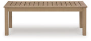 Hallow Creek Outdoor Coffee Table - Theo's Factory Direct Mattress & Furniture (Columbus, OH)