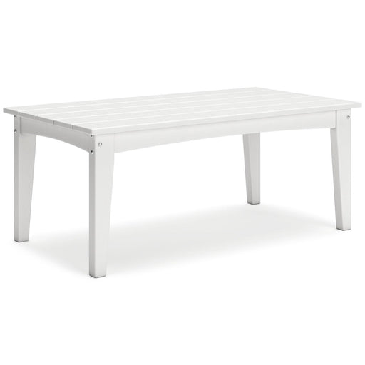 Hyland wave Outdoor Coffee Table - Theo's Factory Direct Mattress & Furniture (Columbus, OH)