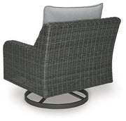 Elite Park Outdoor Swivel Lounge with Cushion - Theo's Factory Direct Mattress & Furniture (Columbus, OH)