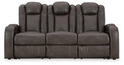 Fyne-Dyme Power Reclining Sofa - Theo's Factory Direct Mattress & Furniture (Columbus, OH)