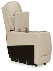 Double Deal Reclining Sectional with Console - Theo's Factory Direct Mattress & Furniture (Columbus, OH)