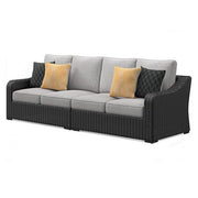 Beachcroft 2-Piece Outdoor Loveseat with Cushion - Theo's Factory Direct Mattress & Furniture (Columbus, OH)