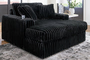 Midnight-Madness Oversized Chaise - Theo's Factory Direct Mattress & Furniture (Columbus, OH)