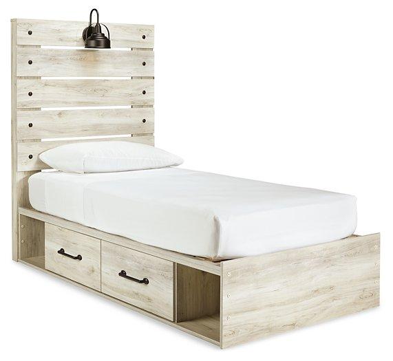 Cambeck Bed with 2 Storage Drawers - Theo's Factory Direct Mattress & Furniture (Columbus, OH)