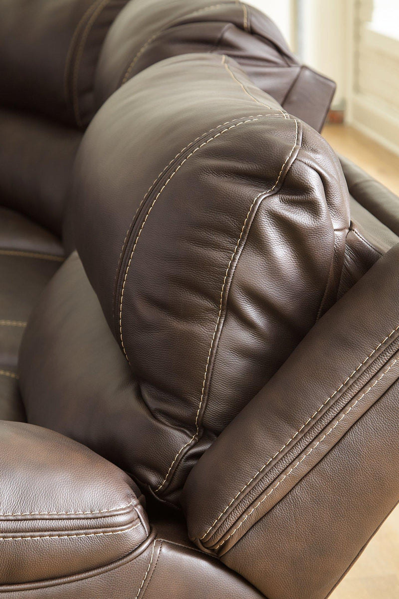 Dunleith Power Reclining Sofa - Theo's Factory Direct Mattress & Furniture (Columbus, OH)