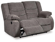 Tulen Reclining Loveseat - Theo's Factory Direct Mattress & Furniture (Columbus, OH)