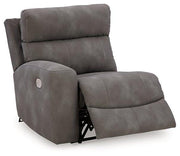 Next-Gen DuraPella Power Reclining Sectional Loveseat - Theo's Factory Direct Mattress & Furniture (Columbus, OH)