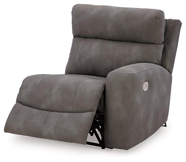 Next-Gen DuraPella Power Reclining Sectional Loveseat - Theo's Factory Direct Mattress & Furniture (Columbus, OH)
