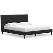 Cadmori Upholstered Bed with Roll Slats - Theo's Factory Direct Mattress & Furniture (Columbus, OH)