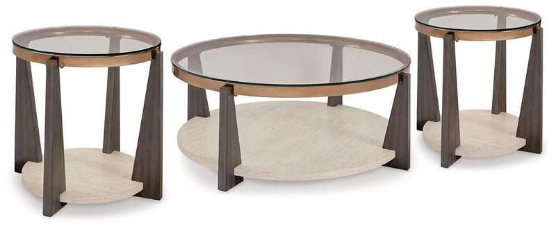 Frazwa Occasional Table Set - Theo's Factory Direct Mattress & Furniture (Columbus, OH)