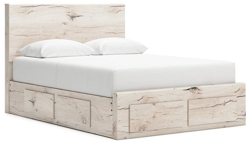 Lawroy Panel Storage Bed - Theo's Factory Direct Mattress & Furniture (Columbus, OH)