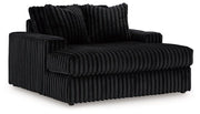 Midnight-Madness Oversized Chaise - Theo's Factory Direct Mattress & Furniture (Columbus, OH)