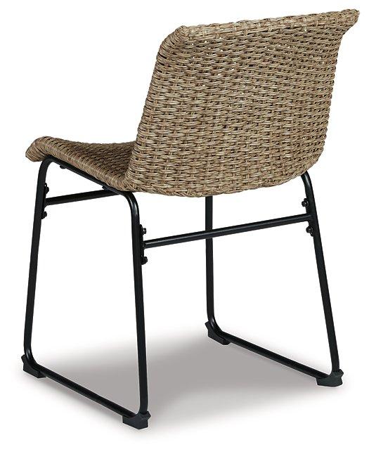 Amaris Outdoor Dining Chair (Set of 2) - Theo's Factory Direct Mattress & Furniture (Columbus, OH)