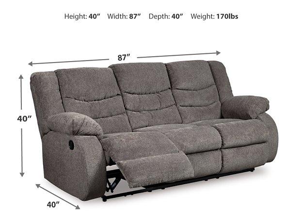Tulen Reclining Sofa - Theo's Factory Direct Mattress & Furniture (Columbus, OH)