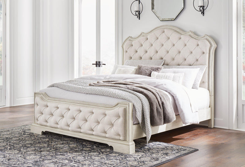 Arlendyne Upholstered Bed - Theo's Factory Direct Mattress & Furniture (Columbus, OH)
