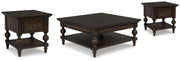 Veramond Occasional Table Set - Theo's Factory Direct Mattress & Furniture (Columbus, OH)