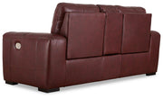Alessandro Power Reclining Loveseat with Console - Theo's Factory Direct Mattress & Furniture (Columbus, OH)