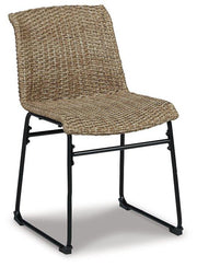 Amaris Outdoor Dining Chair (Set of 2) - Theo's Factory Direct Mattress & Furniture (Columbus, OH)