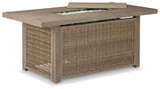 Beachcroft Outdoor Fire Pit Table - Theo's Factory Direct Mattress & Furniture (Columbus, OH)
