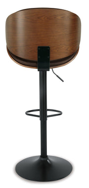 Bellatier Adjustable Height Bar Stool - Theo's Factory Direct Mattress & Furniture (Columbus, OH)