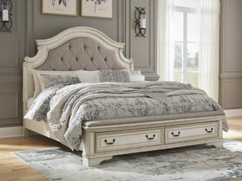 Realyn Upholstered Bed - Theo's Factory Direct Mattress & Furniture (Columbus, OH)