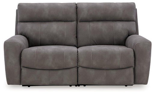 Next-Gen DuraPella Power Reclining Sectional Loveseat - Theo's Factory Direct Mattress & Furniture (Columbus, OH)